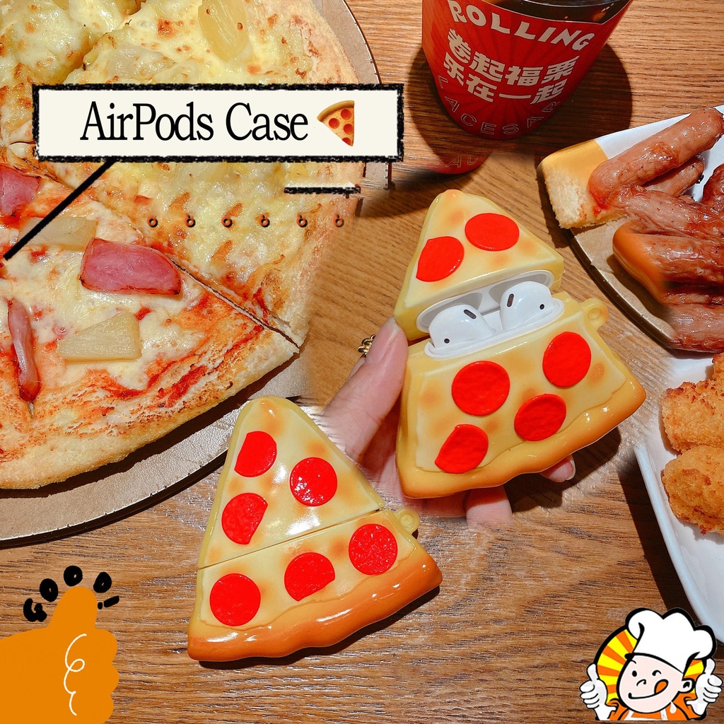 Vỏ Bảo Vệ Hộp Sạc Tai Nghe Airpods 3 Pro AirPods3 Họa Tiết Đùi Gà To Dễ Thương Thời Trang 2021 Ốp