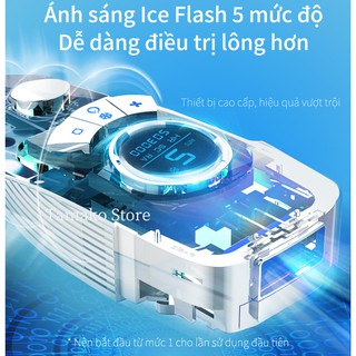 Máy wax lông ILIFT hiệu quả triệt lông vĩnh viễn, công nghệ Ice Flash băng lạnh không đau, ánh sáng xung tự động