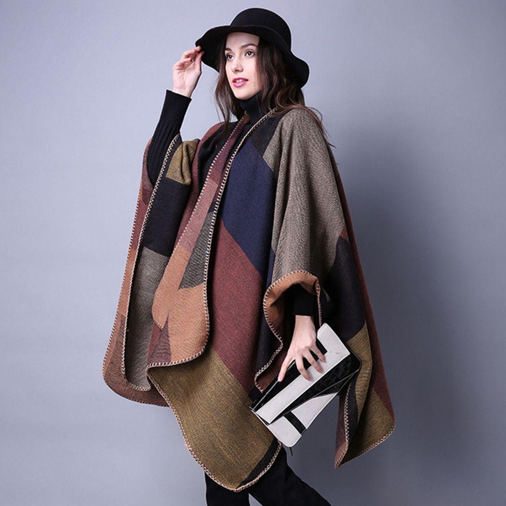 SUMU Khăn Choàng Len Cashmere Giữ Ấm Kiểu Mới