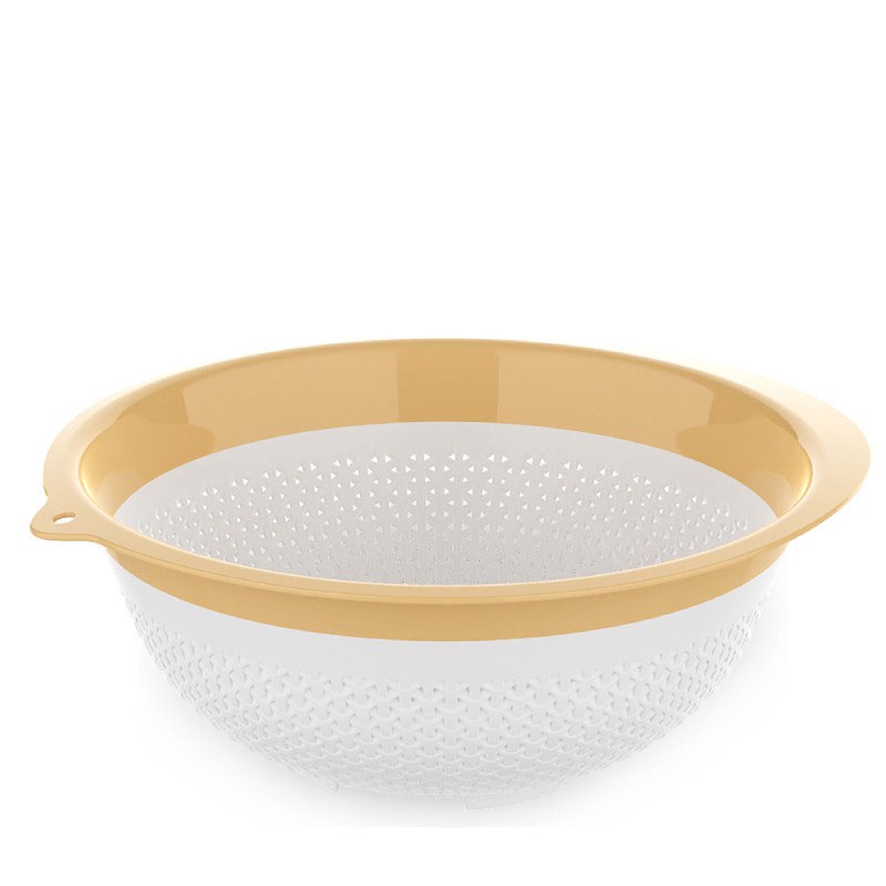 Rổ Nhựa 2 Màu Đa Năng Chất Lượng Cao Màu Sắc Trang Nhã Sang Trọng - 25x23x9cm