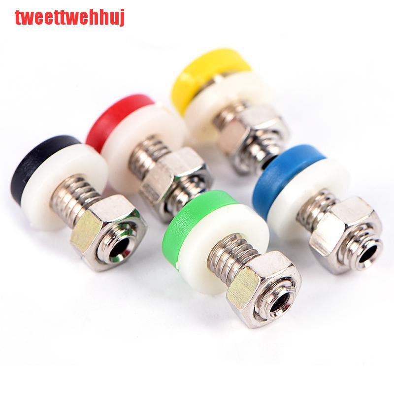 Set 10 Đầu Cắm Bắp Chuối Mini 2mm Bằng Đồng Thau Cho Dây Cáp Âm Thanh | BigBuy360 - bigbuy360.vn
