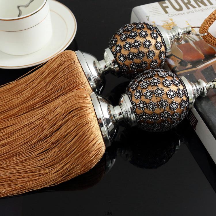 Dây buộc rèm cửa tua rua xinh xắn thời trang