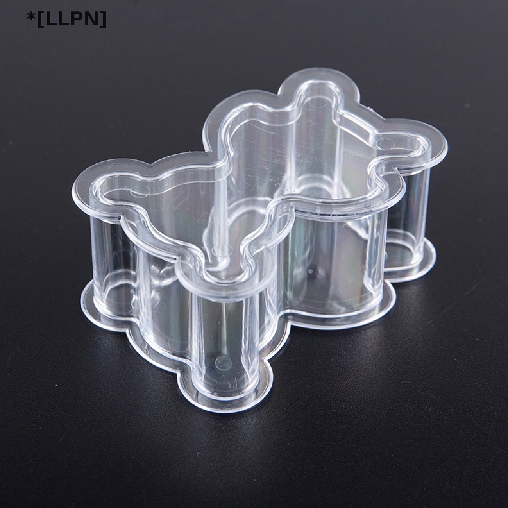 Hộp Đựng Kẹo Bằng Nhựa Trong Suốt Hình Gấu DIY