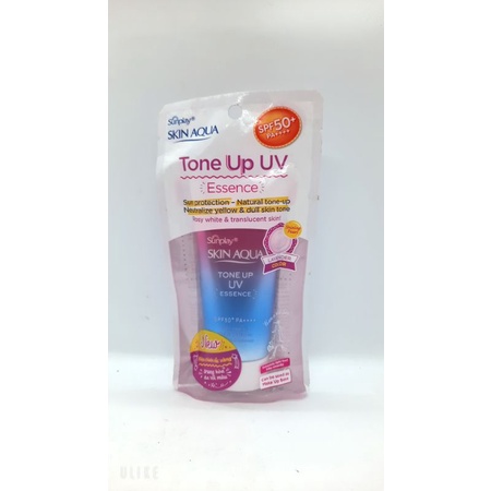 Skin Aqua Tone Up UV Esence spf50+ pa++++ . Tinh chất chống nắng chỉnh sắc date siêu mới