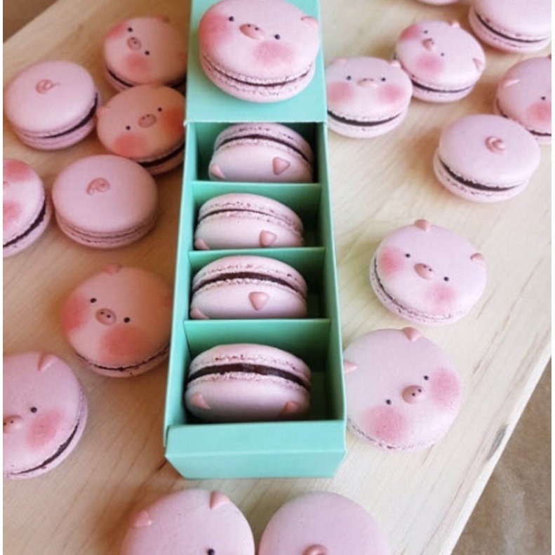 Bánh MACARON Bigsize - bánh vẽ theo yêu cầu