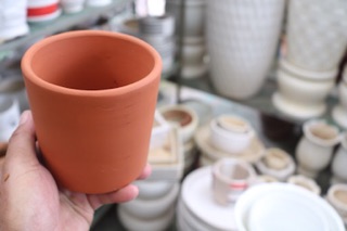Chậu Đất Nung trồng cây