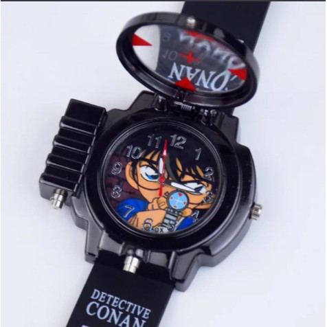 ĐỒNG HỒ TRẺ EM CÓ HÌNH CONAN _ ĐEO TAY BẤN CÓ ĐÈN LAZER | BigBuy360 - bigbuy360.vn