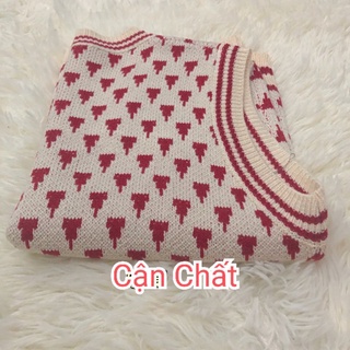 [🌀Sẵn] Áo Len Ghi Lê Nữ