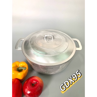 Nồi gang đúc siêu dầy siêu bóng đẹp kho cá nấu cơm siêu ngon