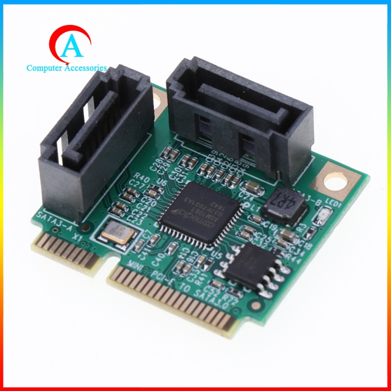 Card Mở Rộng Pci-Express Sang 2 Cổng Sata 3.0 Iii 6gb / S | BigBuy360 - bigbuy360.vn