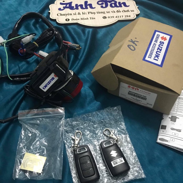Bộ chống trộm Suzuki chính hảng.