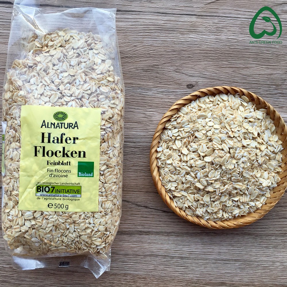 [500] Yến Mạch Nguyên Chất (Yến Mạch Cán Dẹt) - Tốt Cho Người Ăn Kiêng  - An’s Green Food