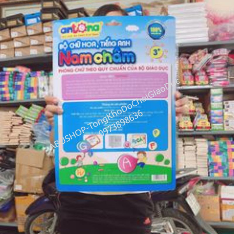 Đồ dùng học tập FREESHIP Bộ chữ số NAM CHÂM chính hãng, Mua combo được giảm thêm 20%[do choi tre em]1