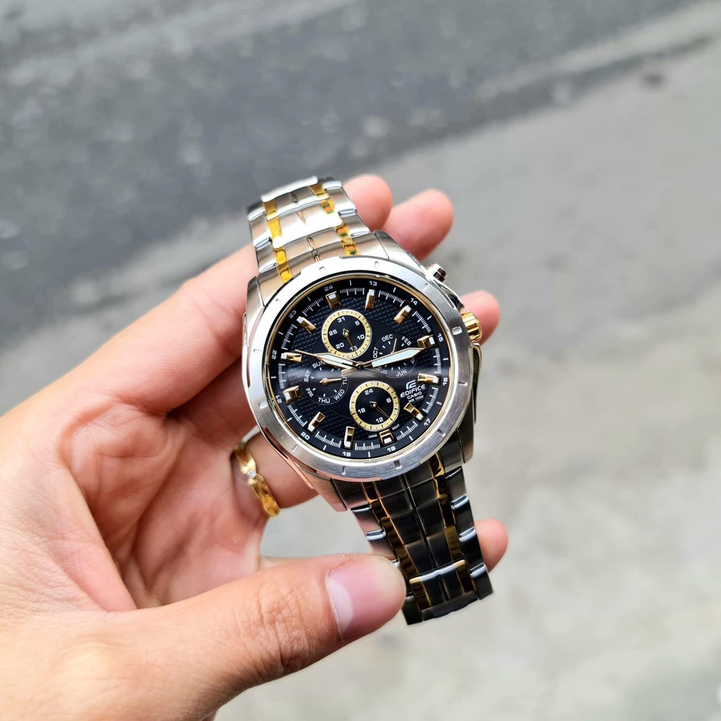 Đồng Hồ Casio Nam Dây Thép Không Ghỉ EDIFICE EF-328SG-1AVUDF Chính Hãng | BigBuy360 - bigbuy360.vn