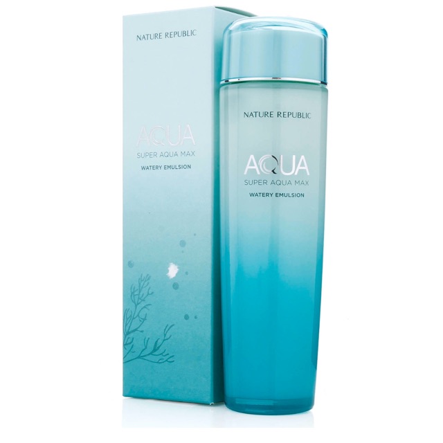 [🇰🇷]SỮA DƯỠNG DA AQUA MAX WATERY NATURE REPUBIC