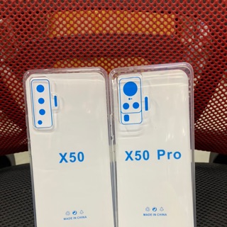 Ốp lưng vivo x50, x50 pro dẻo trong suốt , đen