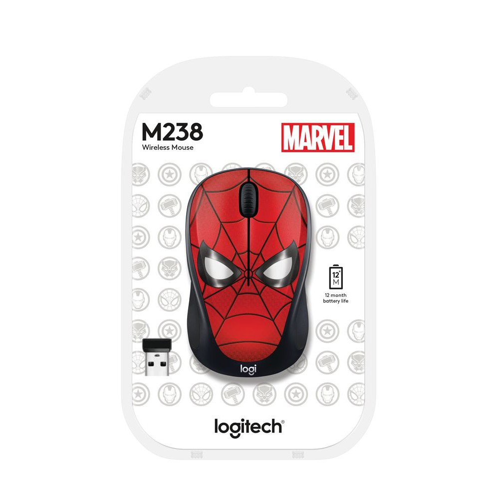 Chuột Logitech M238 Spider Man - Siêu phẩm marvel