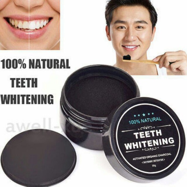 Bột Trắng Răng Than Tre Nhật Bản - Teeth Whitening