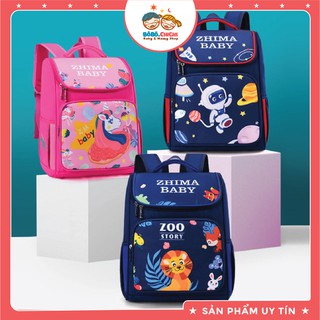 Balo, Cặp Chống Gù, Siêu Nhẹ Tiểu Học Họa Tiết Ngộ Nghĩnh