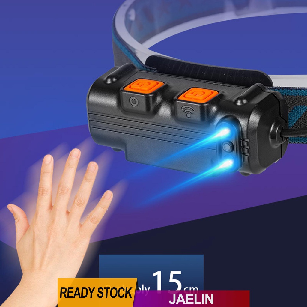 Đèn Led Đeo Đầu Cảm Biến Chuyển Động Có Thể Sạc Lại Cho Sửa Chữa Miner