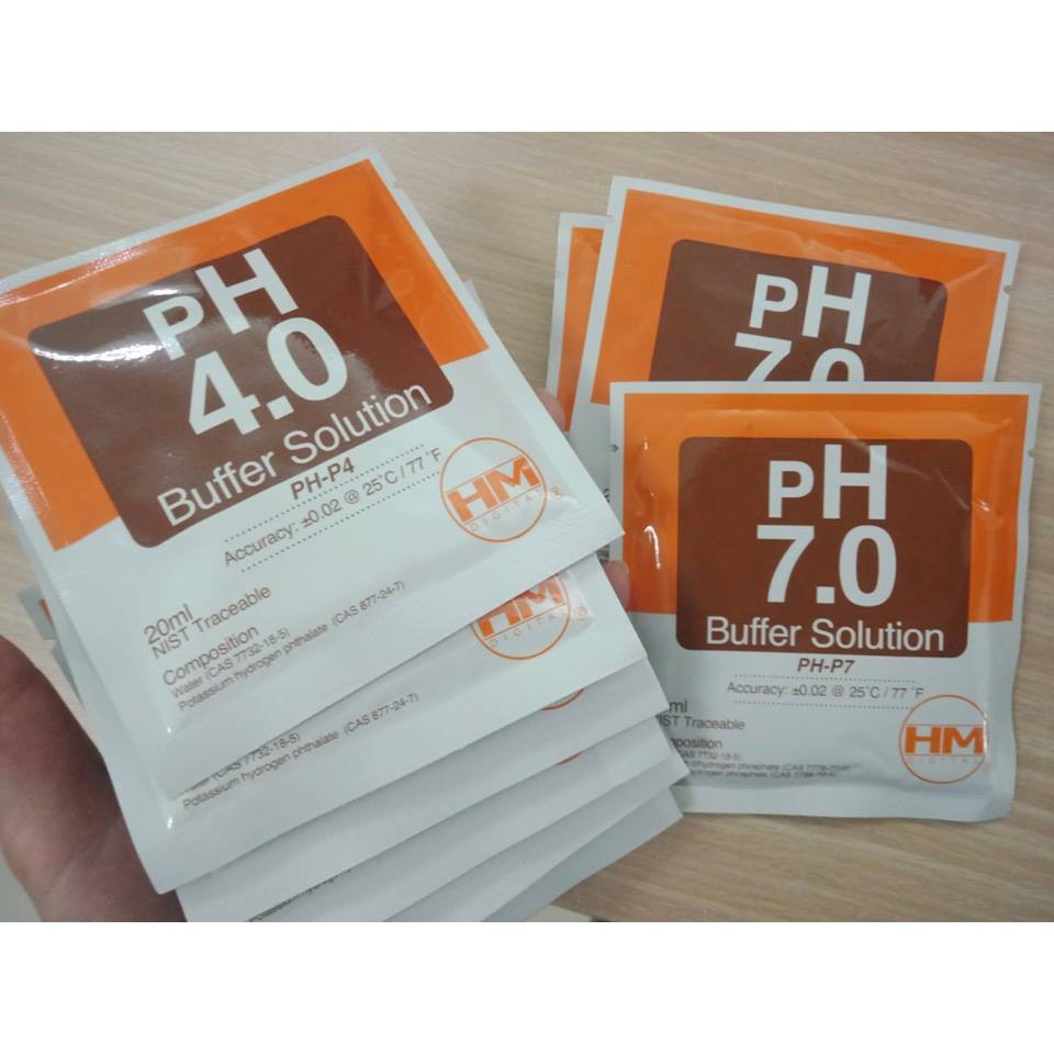 Gói hiêu chuẩn dung dịch PH 4/ PH7