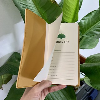 SỔ BÌA DA NHIỀU MÀU LOGO CATHAY