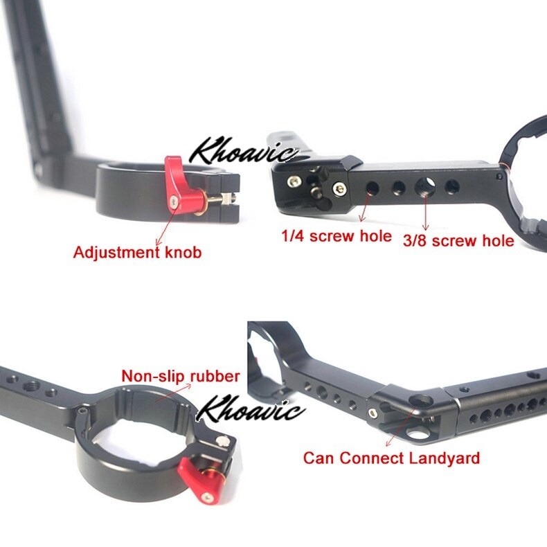 Tay cầm phụ khóa trục cho Gimbal Dji Ronin-S/Crane 2