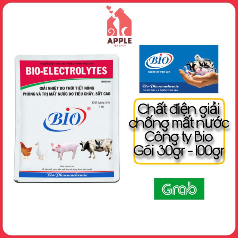 [BIO-ELECTROLYTE] [30GR - 100GR] Bổ sung điện giải, chống mất nước