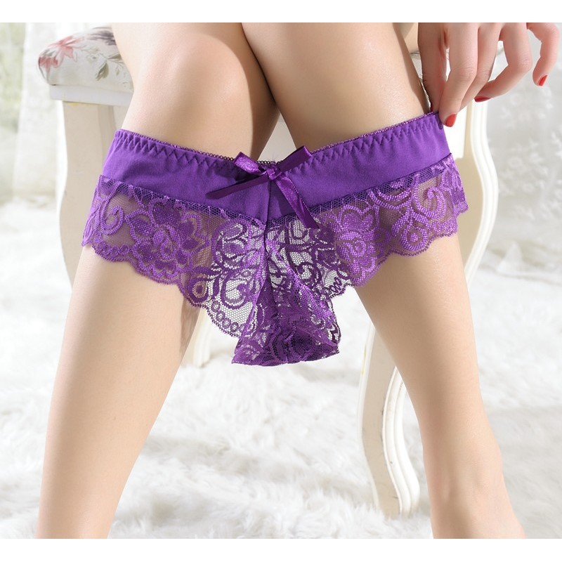 Quần lót ren nữ xuyên thấu sexy gợi cảm mã 6815 | BigBuy360 - bigbuy360.vn