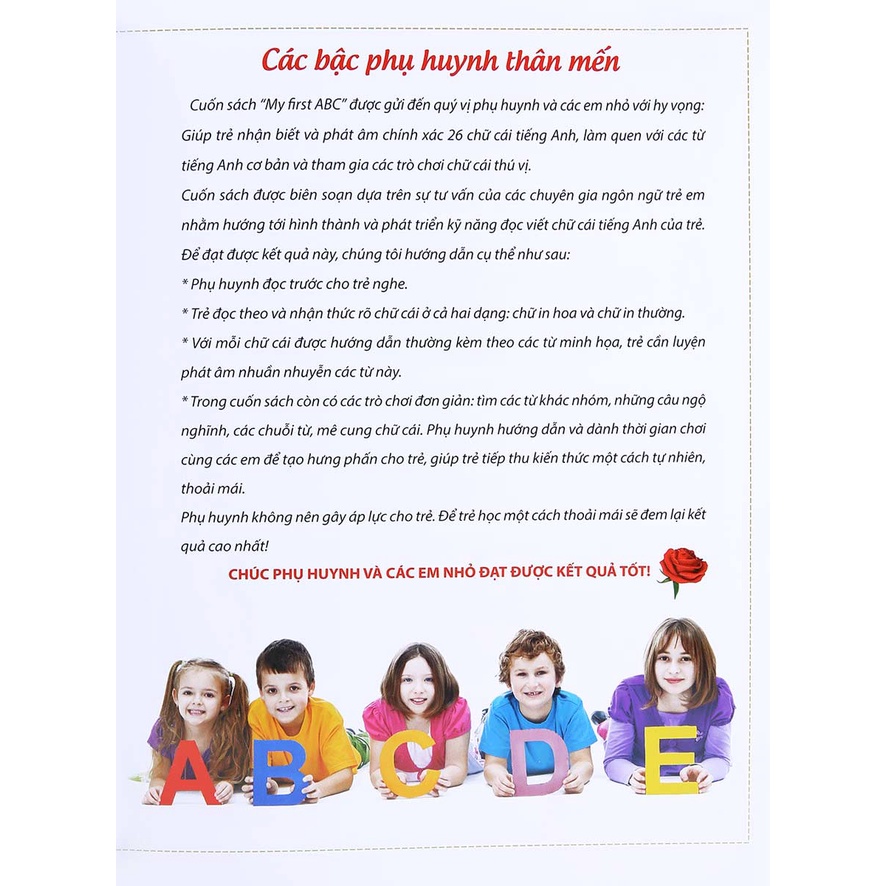 Sách - My first ABC book-Những chữ cái đầu tiên