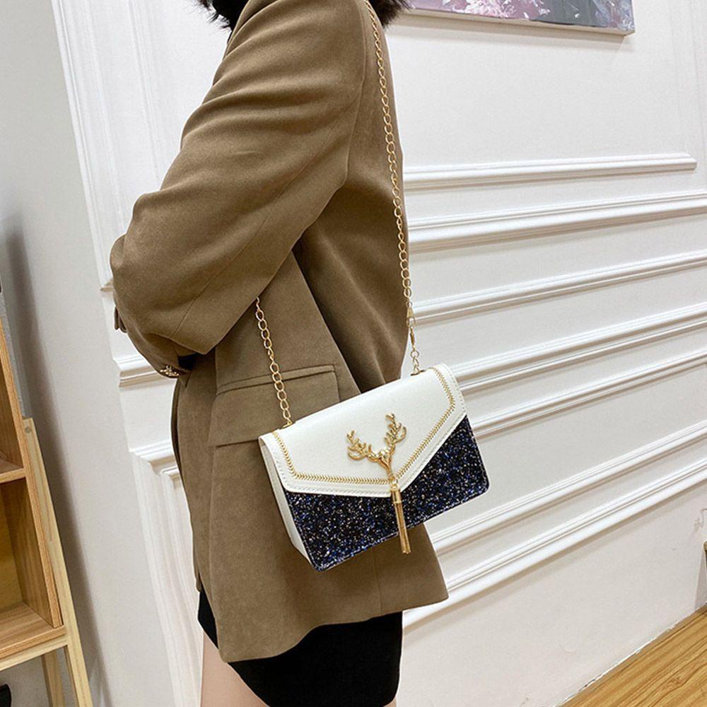 UUMIR Túi Đeo Chéo Da PU Thời Trang Hàn Cho Nữ