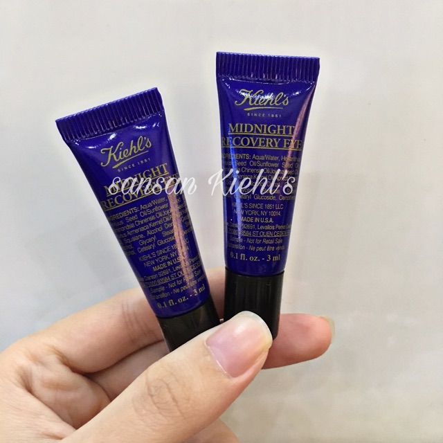 Kem mắt phục hồi ban đêm Kiehl's Midnight Recovery Eye minisize | BigBuy360 - bigbuy360.vn