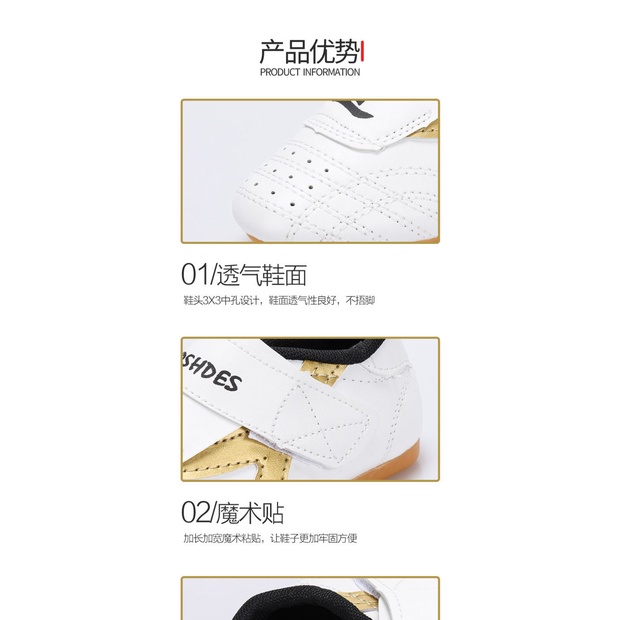 Giày Tập Võ taekwondo Chống Trượt Thoáng Khí Cho Bé