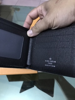 Ví nam ngắn caro fullbox