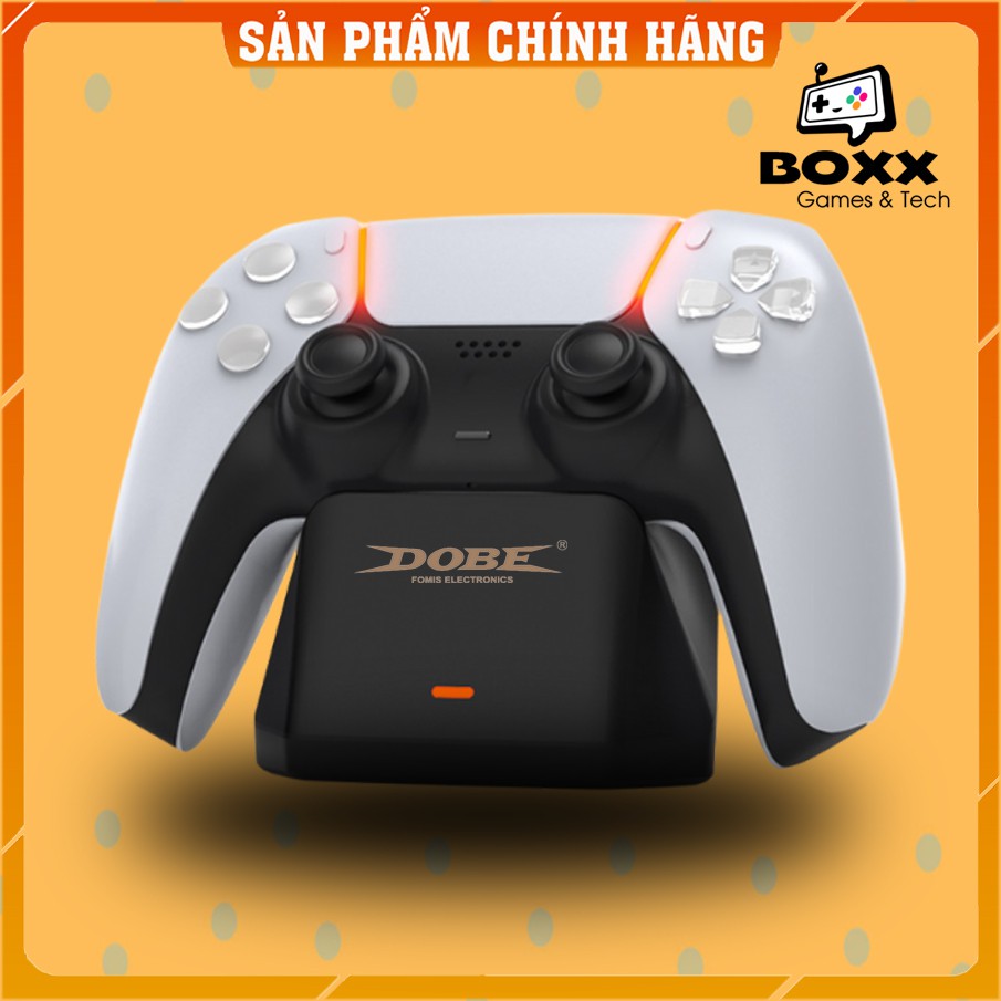 Dock sạc tay cầm PS5 DualSense - PlayStation 5, Đế sạc tay cầm PS5 chính hãng Dobe | WebRaoVat - webraovat.net.vn