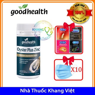 [Mua 1 tặng 1] Tinh chất hàu biển Úc Oyster Plus Zinc 60 viên - Date Siêu Xa 2023