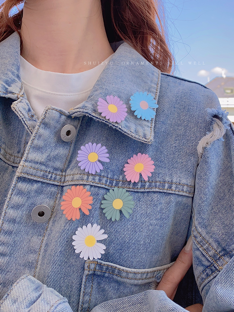 Ghim cài áo hình hoạt hình dễ thương phong cách Nhật Bản