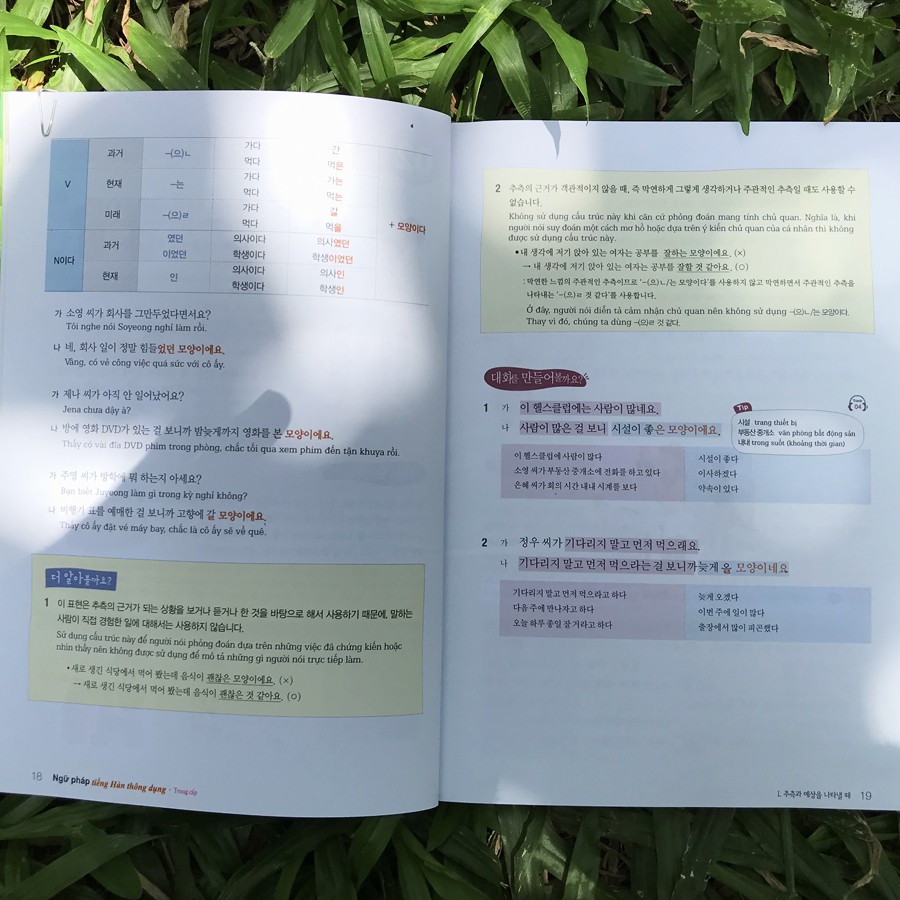 Sách - Ngữ pháp tiếng Hàn thông dụng - Trung cấp (Tái bản 2020)