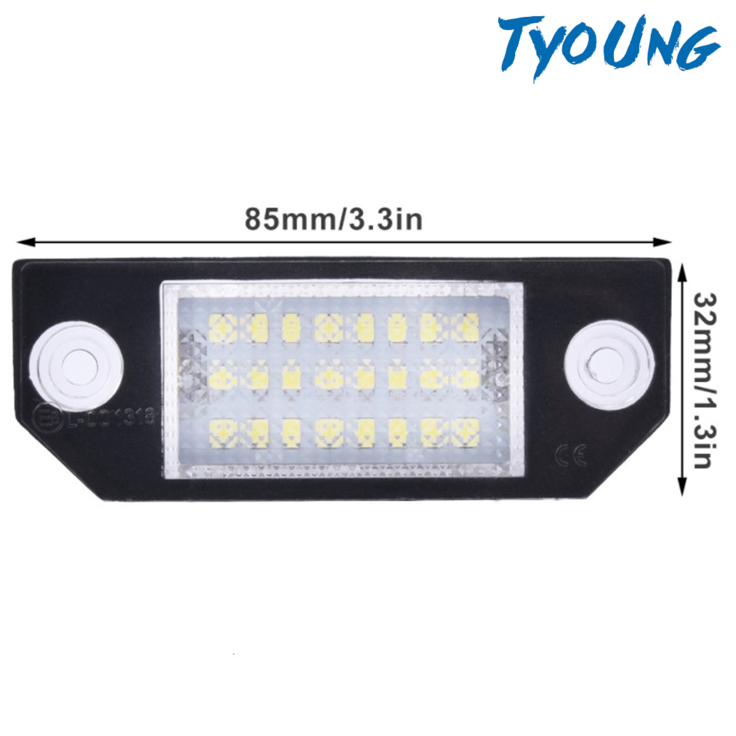 Đèn Led Chiếu Sáng Biển Số Xe Ford Focus C-Max Mk2 2003-2008