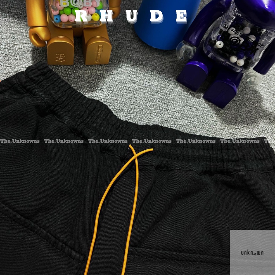 [BEST Quaility]-Quần Snap R.HUDE CLASSIC RHOSE CARGO PANTS BLACK,Quần cargo pants ống suông cao cấp full túi tag