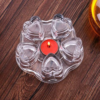 Bếp nến đun nóng - cafe - trà hoa - hâm nóng trà