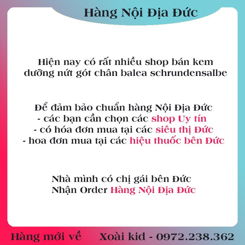 Chà gót chân,Kem dưỡng nứt gót chân Balea Đức -Nội địa Đức Đủ Bill