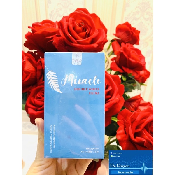 [ CHÍNH HÃNG] Viên uống trắng da, chống nắng, ngừa nám MIRACLE hộp 60 viên | BigBuy360 - bigbuy360.vn
