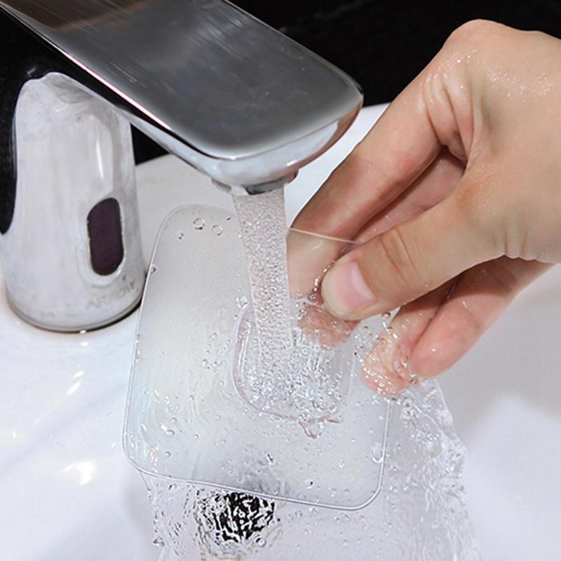 1 Móc Treo Đồ Dán Tường Bằng Thép Không Gỉ Thiết Kế Hình Học Sáng Tạo Chống Nước