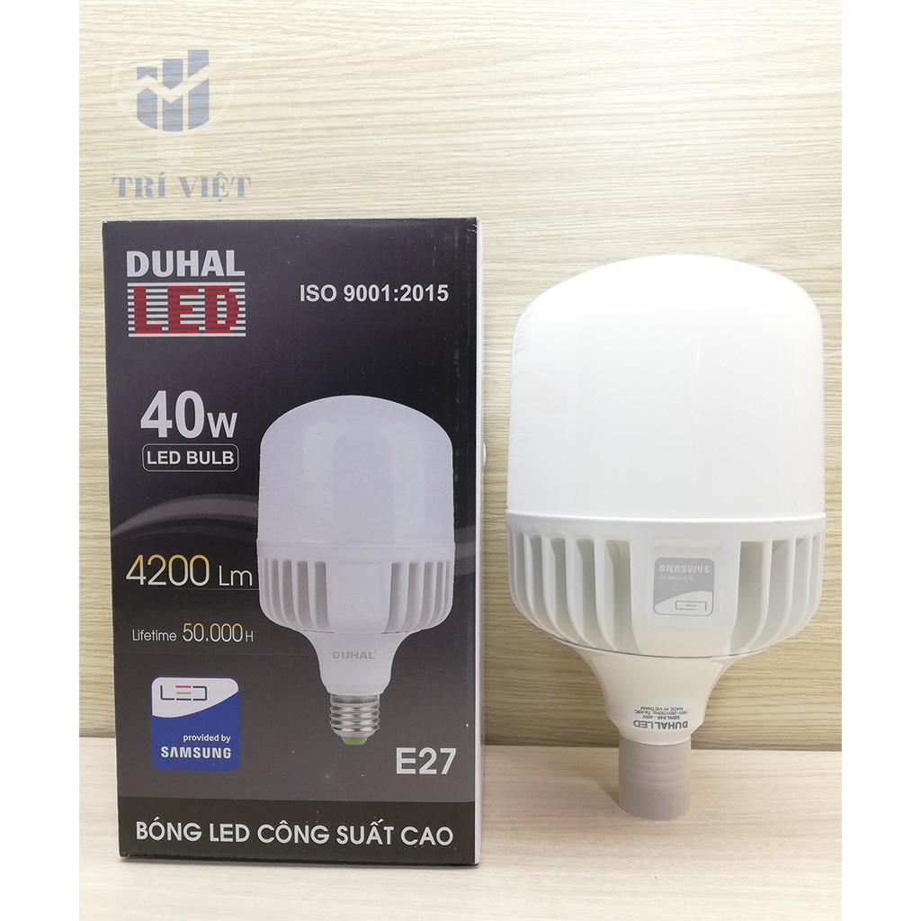 Đèn Led Trụ Duhal - 20W, 30W, 40W - Bảo Hành 1 Năm - 6500k ánh sáng trắng