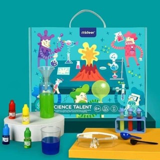 Combo 4 bộ thí nghiệm khoa học Mideer làm san hô, xà phòng, 50 thí nghiệm, kính vạn hoa chất lỏng