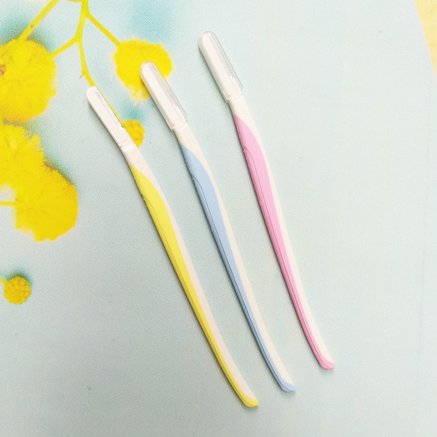 Set 3 Dao Cạo Lông Mày Kai Pretty Cao Cấp Nhật Bản