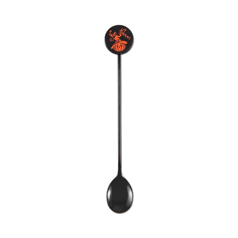 Set 4 Muỗng Cà Phê Bằng Thép Không Gỉ Phong Cách Halloween Độc Đáo
