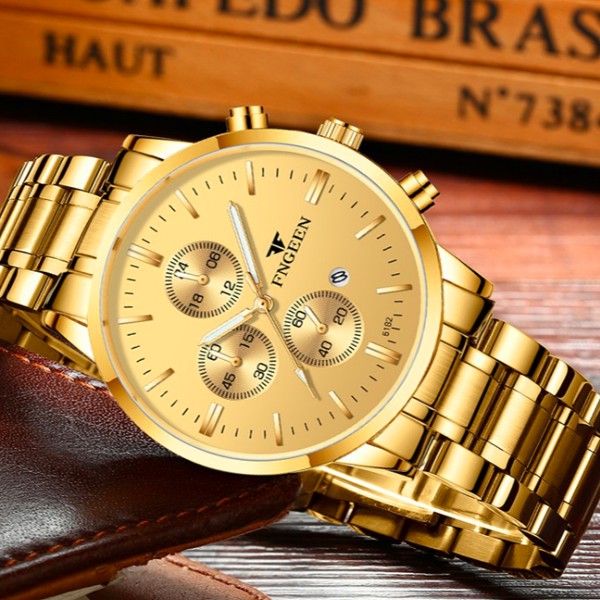 Đồng hồ nam FNGEEN 5027 Chống nước chống xước, quai thép đúc không gỉ - Mặt Kính Sapphire . Bảo hành 12 tháng | BigBuy360 - bigbuy360.vn