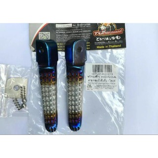 (XẢ HÀNG) Cặp gác chân Titan gắn cho các loại xe